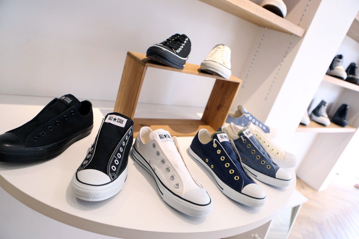 White Atelier BY CONVERSE in Harajuku 